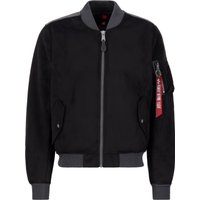 Alpha Industries Bomberjacke "MA-1 Faux Suede" von alpha industries