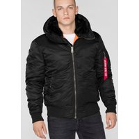 Alpha Industries Bomberjacke "MA-1 HOODED", mit Kapuze von alpha industries