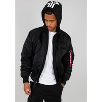 Alpha Industries Bomberjacke "MA-1 ZH Back Print", mit Kapuze von alpha industries