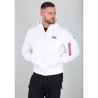 Alpha Industries Bomberjacke "MA-1 ZH Back Print", mit Kapuze von alpha industries