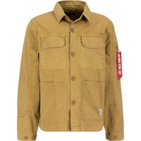 Alpha Industries Hemdjacke "Alpha Industries Men - Overshirts Color Block Overshirt" von alpha industries