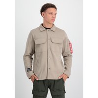 Alpha Industries Hemdjacke "ALPHA INDUSTRIES Men - Overshirts Sweat Overshirt" von alpha industries