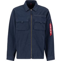 Alpha Industries Hemdjacke "Twill Overshirt" von alpha industries