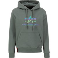 Alpha Industries Hoodie "Basic Hoodie BL Rainbow Refl. Print" von alpha industries