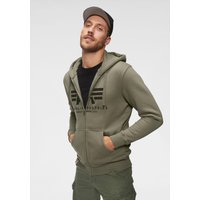 Alpha Industries Kapuzensweatjacke "BASIC ZIP HOODY" von alpha industries