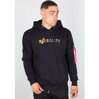 Alpha Industries Kapuzensweatshirt "Alpha Label Hoody" von alpha industries
