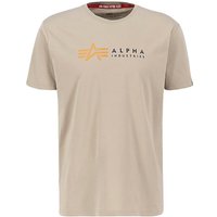 Alpha Industries Kurzarmshirt "Alpha Label T" von alpha industries