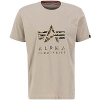 Alpha Industries Kurzarmshirt "Camo PP T" von alpha industries