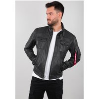 Alpha Industries Lederjacke "ALPHA INDUSTRIES Men - Leather & Faux Jackets Air Racer" von alpha industries