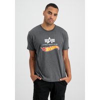 Alpha Industries Longsleeve "ALPHA INDUSTRIES Men - T-Shirts Hot Wheels Flag T" von alpha industries