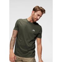 Alpha Industries Rundhalsshirt "BASIC T SMALL LOGO" von alpha industries