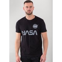 Alpha Industries Rundhalsshirt "Nasa Reflective Tee" von alpha industries