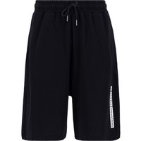 Alpha Industries Shorts "ALPHA INDUSTRIES Men - Shorts Flock Logo Short" von alpha industries