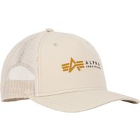Alpha Industries Trucker Cap "Alpha Label Trucker Cap" von alpha industries