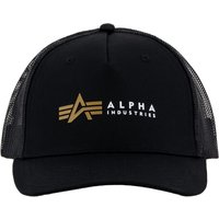 Alpha Industries Trucker Cap "Alpha Label Trucker Cap" von alpha industries