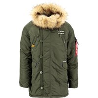 Alpha Industries Winterjacke "ALPHA INDUSTRIES Men - Parka & Winter Jackets N-3B Airborne" von alpha industries