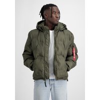 Alpha Industries Winterjacke "ALPHA INDUSTRIES Men - Parka & Winter Jackets Hooded Logo Puffer" von alpha industries