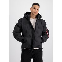 Alpha Industries Winterjacke "ALPHA INDUSTRIES Men - Parka & Winter Jackets Hooded Logo Puffer" von alpha industries