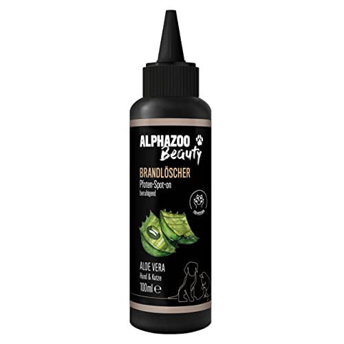 alphazoo Pfotenbalsam Liquid Hunde & Katzen 100 ml I Natürliche Pfotenpflege für rissige Pfoten I Pfotenschutz I Pflege der Pfötchen zu jeder Jahreszeit von alphazoo