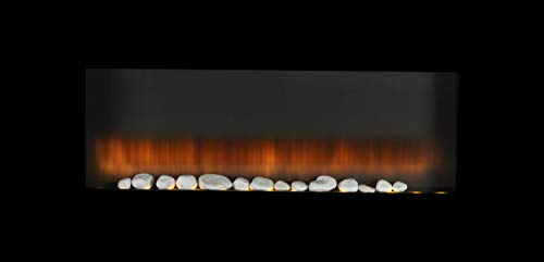 Alpina Elektrokamin mit Feuereffekt - Wandpaneel - 1800-2000 Watt - Fernbedienung von alpina