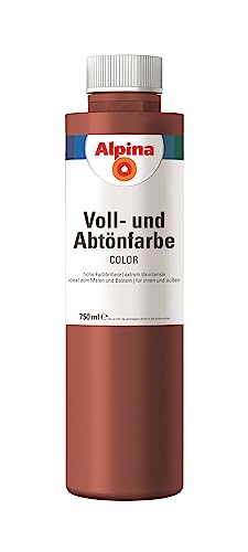 Alpina COLOR Voll- und Abtönfarbe Spicy Red 750ml seidenmatt von Alpina