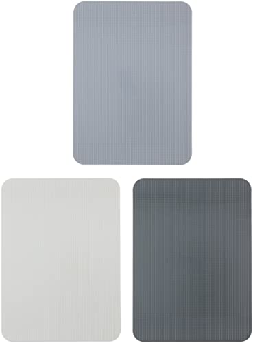 alpina 3 Schneidebrett Set - Brett - Rutschfest - Flexibel - Spülmaschinenfest - 20x28cm - Grau alpina 3 Schneidebrett Set - Brett - Rutschfest - Flexibel - Spülmaschinenfest - 20x28cm - Grau von alpina