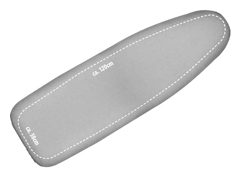 alpina BÜGELBRETTBEZUG 120x38cm Grau für Bügelbrett: ca. 110x30cm mit Polsterung Bügeltischbezug Bezug Bügeltisch 98 alpina BÜGELBRETTBEZUG 120x38cm Grau für Bügelbrett: ca. 110x30cm mit Polsterung Bügeltischbezug Bezug Bügeltisch 98 von alpina