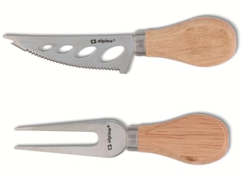 alpina Käsemesser und Käsegabel-Set, 2 Stück von alpina