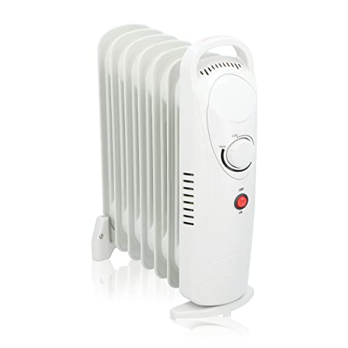 alpina ÖlHeizkörper - Elektrische Zusatzheizung - mit Thermostat - 850 Watt - Weiß alpina ÖlHeizkörper - Elektrische Zusatzheizung - mit Thermostat - 850 Watt - Weiß von alpina