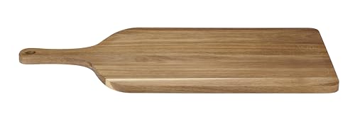 alpina Schneidebrett Holz - Servierplatte und Holzbrett Küche - Schneidebrett Holz 57x30 cm - Käsebrett und Servierbrett für Tapas - Holzschneidebrett Robust und Stilvoll von alpina