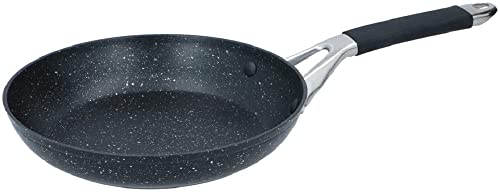alpina. Bratpfanne 24 Cm - Beschichtet - Alle Wärmequellen, Auch Induktion - Aluminium - Schwarz von alpina
