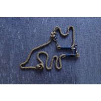 Hundeleine Tauleine Verstellbar, Handgemacht Hochwertige Materialien Passende Halsbänder Individualisierbar von alsterstruppi