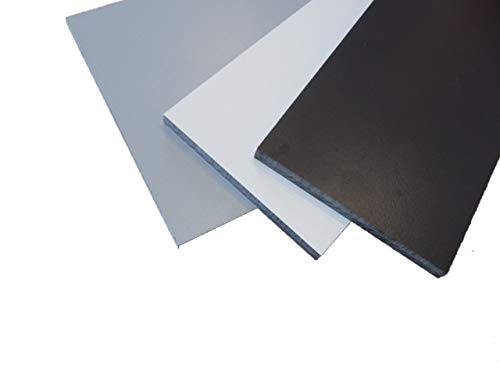 Fassadenplatte Balkonplatte HPL 1000 x 900 x 6 mm graphit (grau) alt-intech® von alt-intech