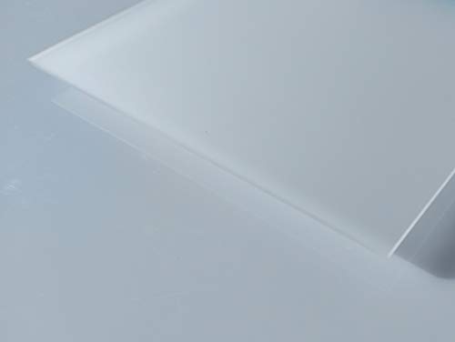 Platte Acrylglas GS 1000 x 500 x 3 mm, satiniert, farblos DC beidseitig alt-intech® von alt-intech