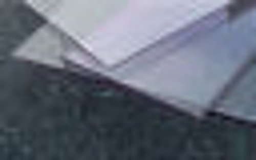 Scheibe, transparent, aus verdichtetem Polycarbonat, 2.050 x 1.250 x 2 mm von alt-intech