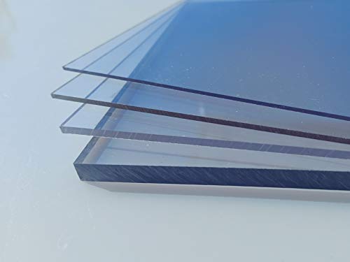 Polycarbonat beids. UV Platte farblos 2050 x 1250 x 6 mm Zuschnitt PC alt-intech® von alt-intech PC/PMMA Platte