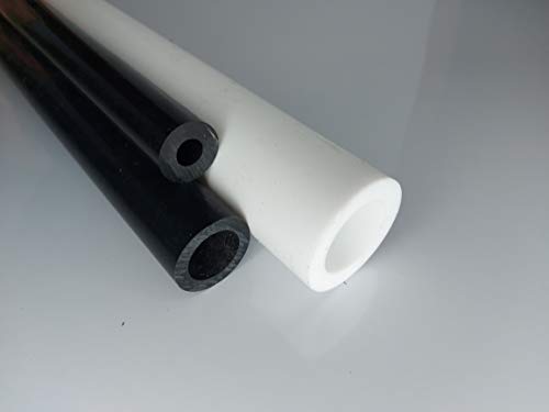 Hohlstab aus POM schwarz Ø 30 x 15 mm, Lang 1000 mm Kunststoffhohlstab alt-intech® von alt-intech POM Rundstab