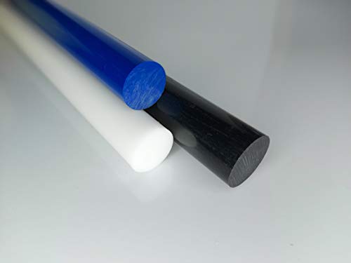 Rundstab aus POM blau Ø 25 mm, Lang 1000 mm Kunststoffrundstab alt-intech® von alt-intech POM Rundstab