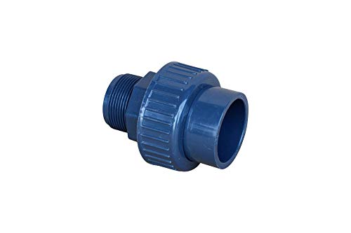 PVC Gewindeverschraubung 50 mm x 1,5" Aussengewinde von altone