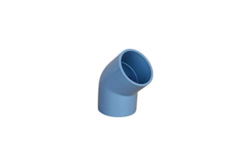 altone 10-er Pack PVC 45° Winkel 50mm Klebemuffe altone 10-er Pack PVC 45° Winkel 50mm Klebemuffe von altone
