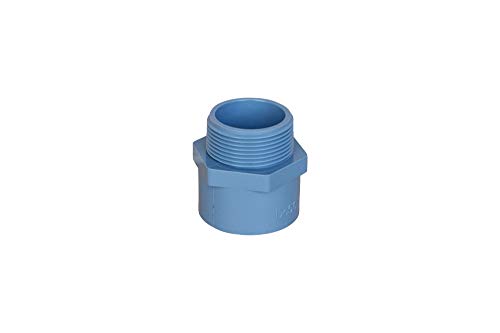 PVC Gewindenippel 50 mm x 1,5" Aussengewinde von altone