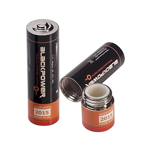 Batterieattrappe Mignon einzeln - 1 Stück - H 44mm Ø 14mm, Typ AA von altrado Headshop