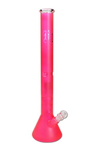 altrado Headshop 'BL' Glasbong Ice 5-Arm Perkolator neon - rot - dient zur Verwendung für Kräuter und Tee´s von altrado Headshop