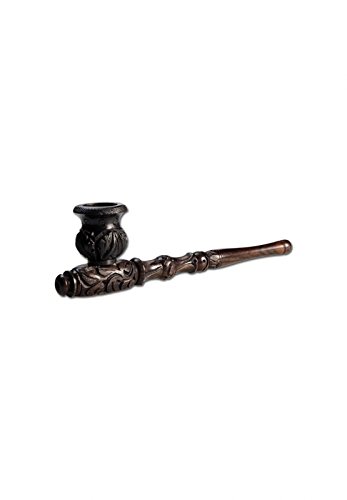 altrado Headshop Ebenholzpfeife - L 207mm - für Tabakwaren und Kräuter von altrado Headshop