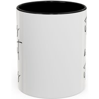 "Es Ist Was Es Kaffeetasse | Cursive, 11Oz." von amaeniac