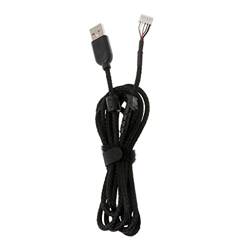 2,1 m langes Ersatz-PVC-USB-Mauskabel für kabellose G502-Gaming-Maus von amangul