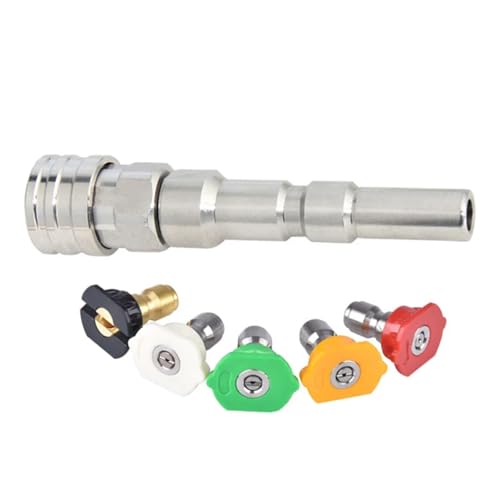 Accessoire Schaumkanonen Adapter Für NILFISK KEW Hochdruck Waschmaschine Adapter 1/4in Schnellanschluss Mit Düsenauto Reinigungsschlauch Schnellanschlussanpassung von amangul
