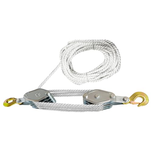 Block Und Tackle Seilscheibe Hebezeuge Hebelkraft Multifunktional Hochleistungsscheibe Werkzeug Metallscheibe Mit 1100/2200 Pfund Hausverbesserungsscheibe Block Und Tackle Seilscheibe Hebezeuge Hebelkraft Multifunktional Hochleistungsscheibe Werkzeug Metallscheibe Mit 1100/2200 Pfund Hausverbesserungsscheibe von amangul