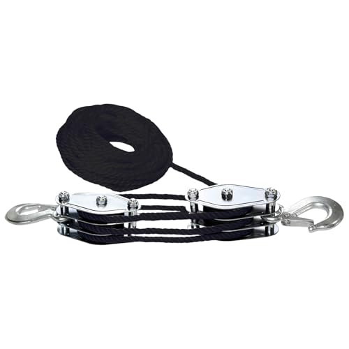 Block Und Tackle Seilscheibe Hebezeuge Hebelkraft Multifunktional Hochleistungsscheibe Werkzeug Metallscheibe Mit 1100/2200 Pfund Hausverbesserungsscheibe Block Und Tackle Seilscheibe Hebezeuge Hebelkraft Multifunktional Hochleistungsscheibe Werkzeug Metallscheibe Mit 1100/2200 Pfund Hausverbesserungsscheibe von amangul