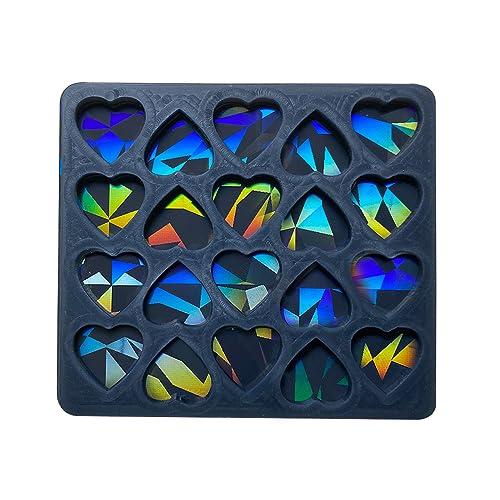 Holographische Herzförmige Ohrringe Silikonform Regenbogen Leichte Effekt Ohrstollen Epoxidharzform Für Partys Festivals Stylish Schmuck Herstellung Werkzeug Holographische Herzförmige Ohrringe Silikonform Regenbogen Leichte Effekt Ohrstollen Epoxidharzform Für Partys Festivals Stylish Schmuck Herstellung Werkzeug von amangul